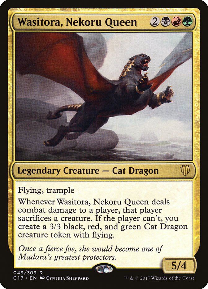 Wasitora, Nekoru Queen: Commander 2017