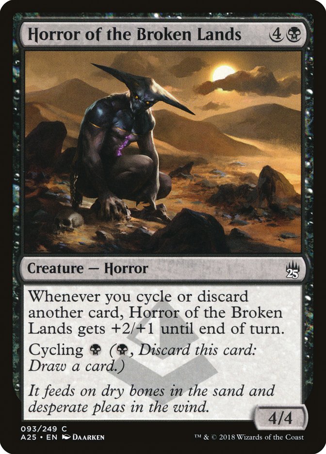 Horror of the Broken Lands - (Foil): Masters 25
