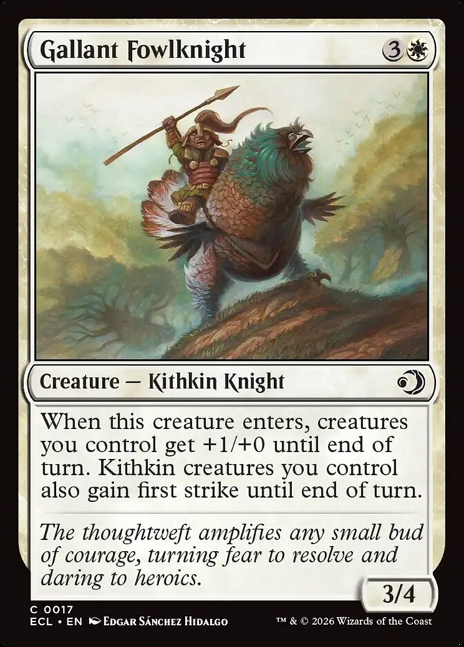 Gallant Fowlknight: Lorwyn Eclipsed