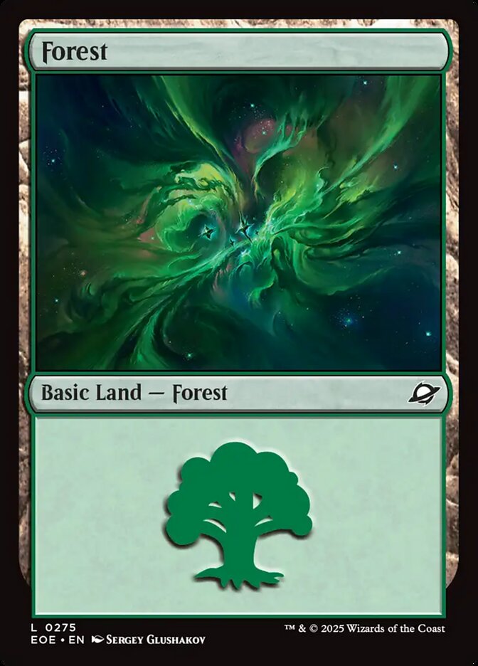 Forest (#275) - (Foil): Edge of Eternities
