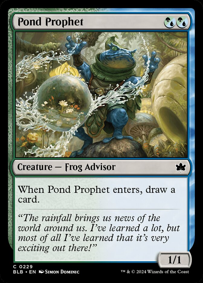 Pond Prophet: Bloomburrow