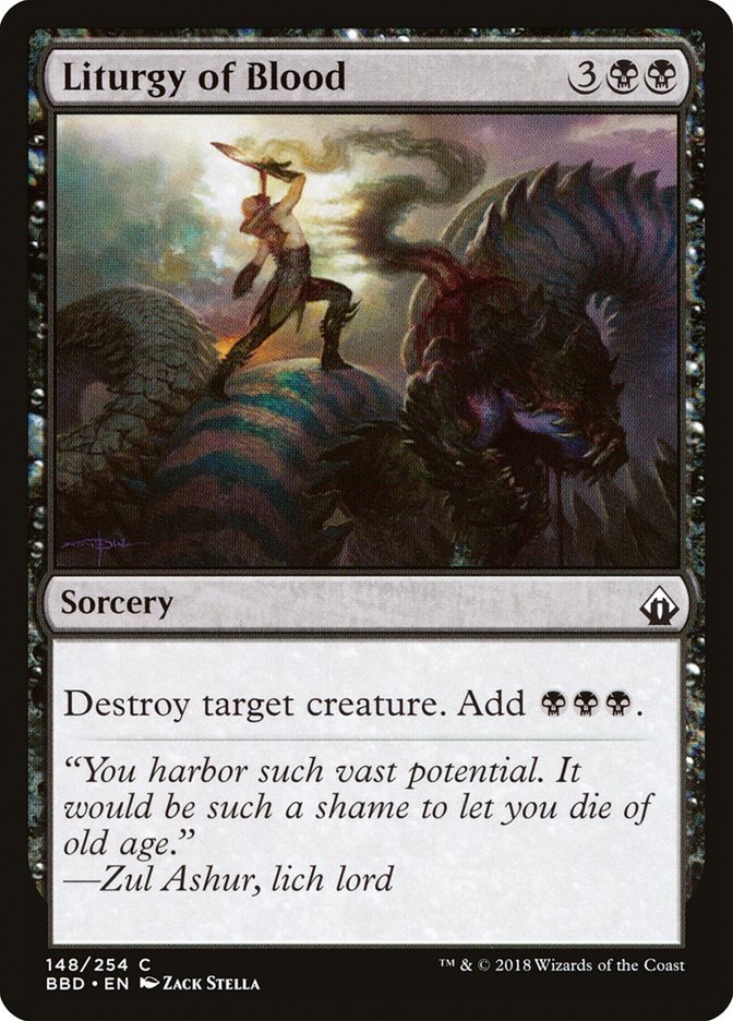 Liturgy of Blood - (Foil): Battlebond