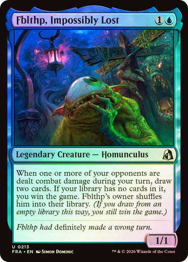 Fblthp, Impossibly Lost - (Foil): Reality Fracture