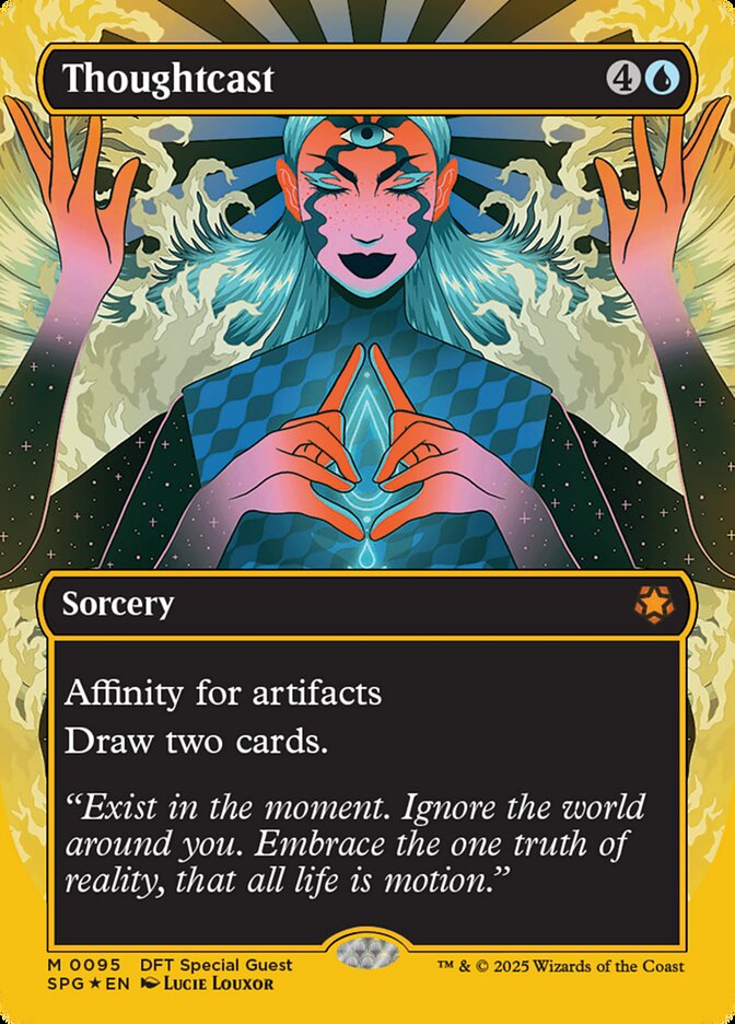 Thoughtcast (Borderless) (First Place Foil) - (Foil): Special Guests