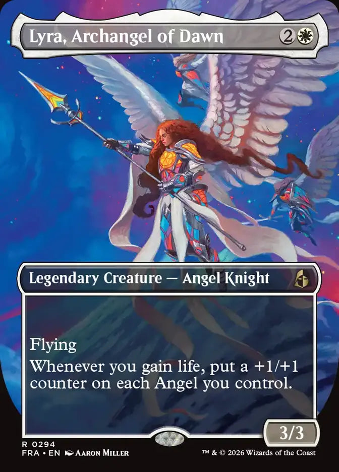 Lyra, Archangel of Dawn (Borderless) (#294)