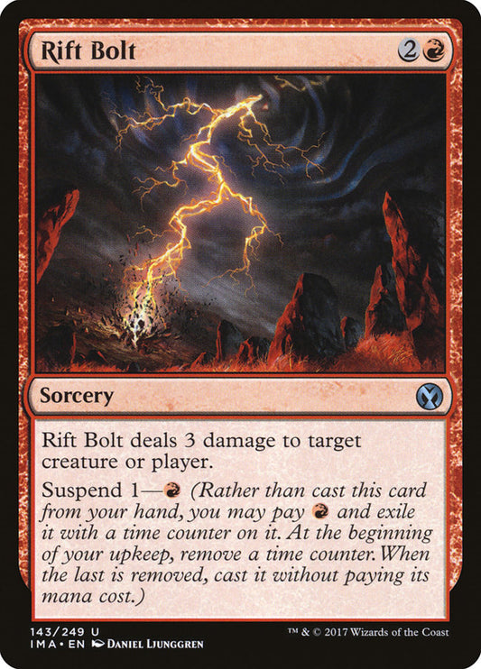 Rift Bolt - (Foil): Iconic Masters