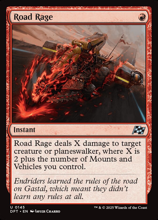 Road Rage - (Foil): Aetherdrift