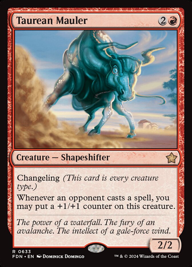 Taurean Mauler: Foundations