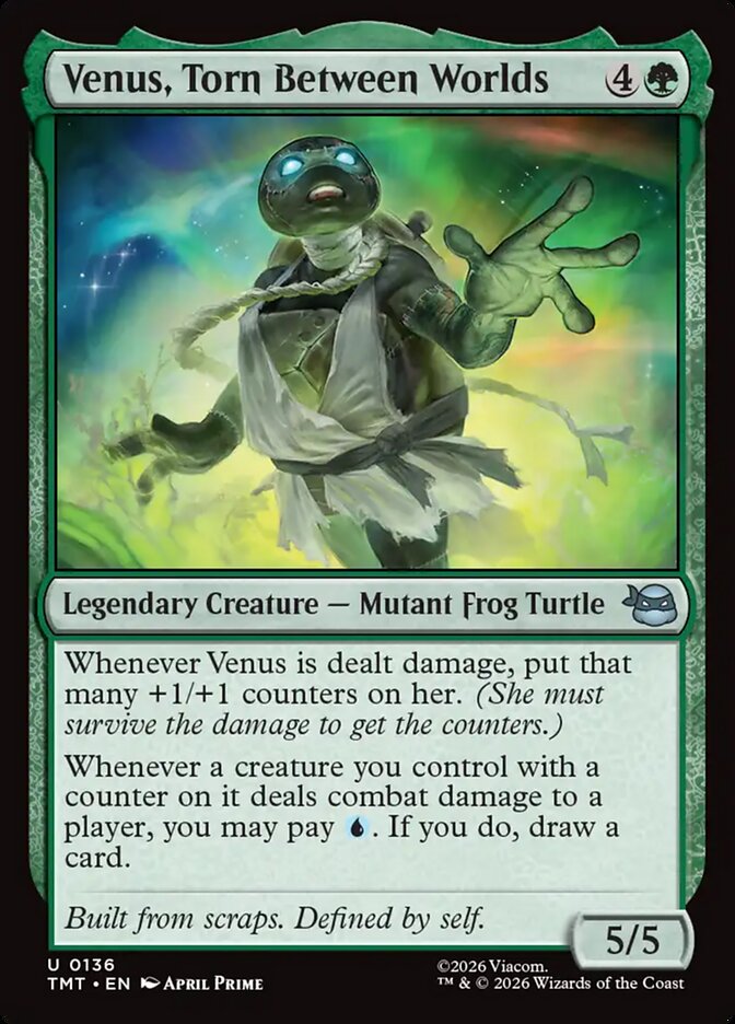 Venus, Torn Between Worlds - (Foil): Teenage Mutant Ninja Turtles