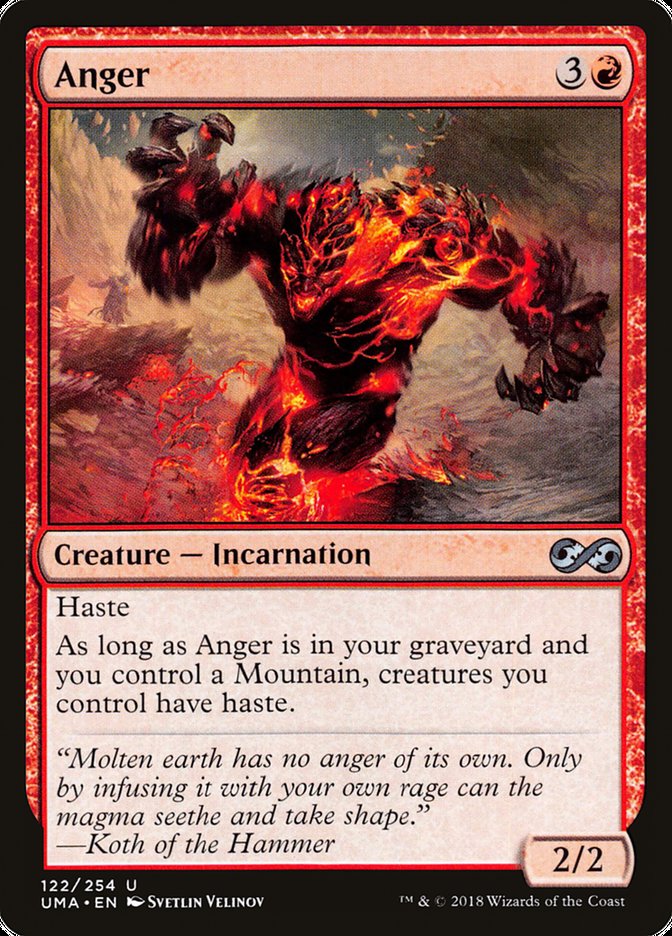 Anger - (Foil): Ultimate Masters