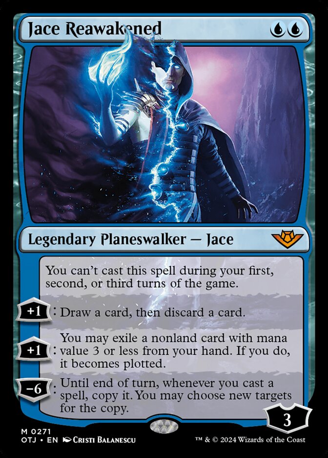 Jace Reawakened - (Foil): Outlaws of Thunder Junction
