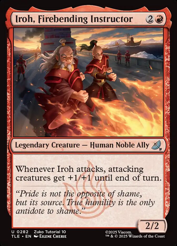Iroh, Firebending Instructor (#282): Avatar: The Last Airbender Eternal