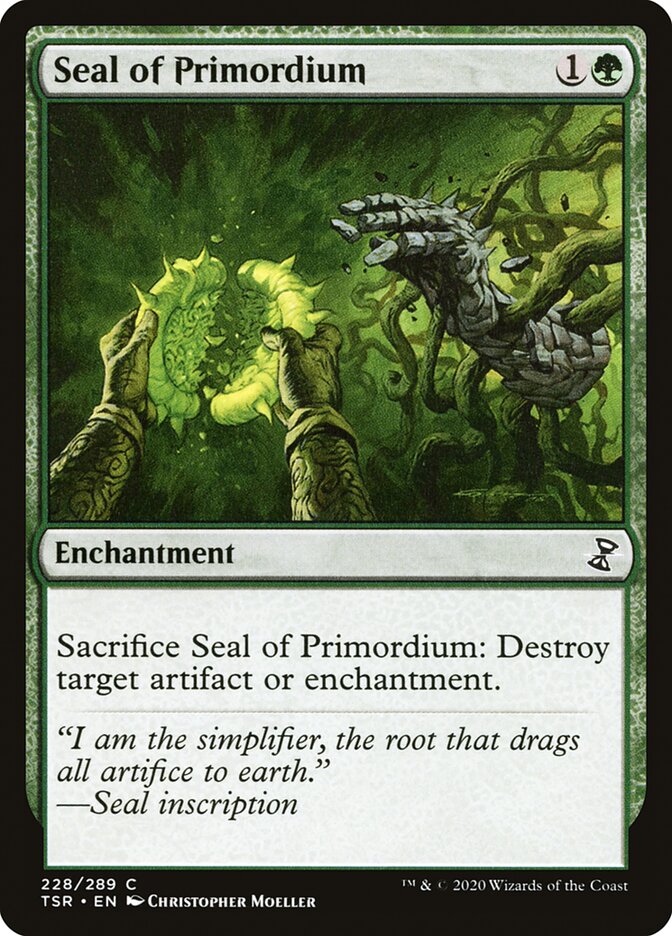 Seal of Primordium - (Foil): Time Spiral Remastered