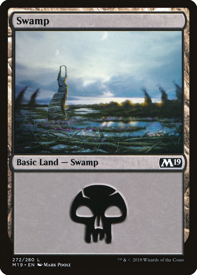 Swamp (#272): Core Set 2019