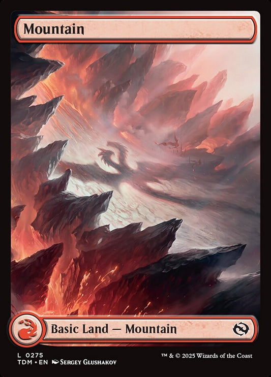 Mountain (#275) (Full Art): Tarkir: Dragonstorm