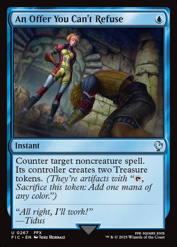 An Offer You Can't Refuse - (Foil): Final Fantasy Commander