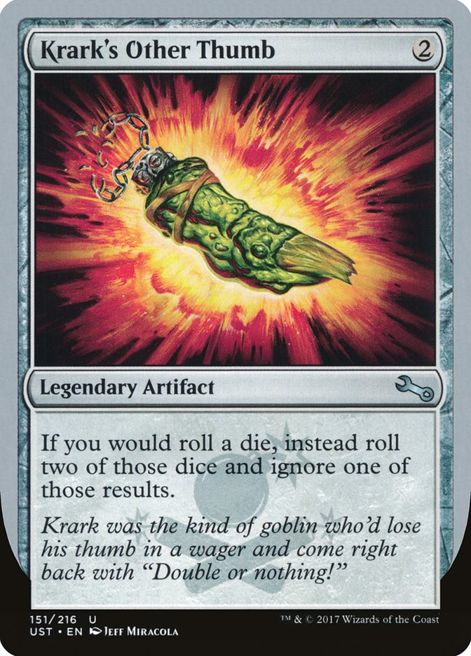 Krark's Other Thumb - (Foil): Unstable