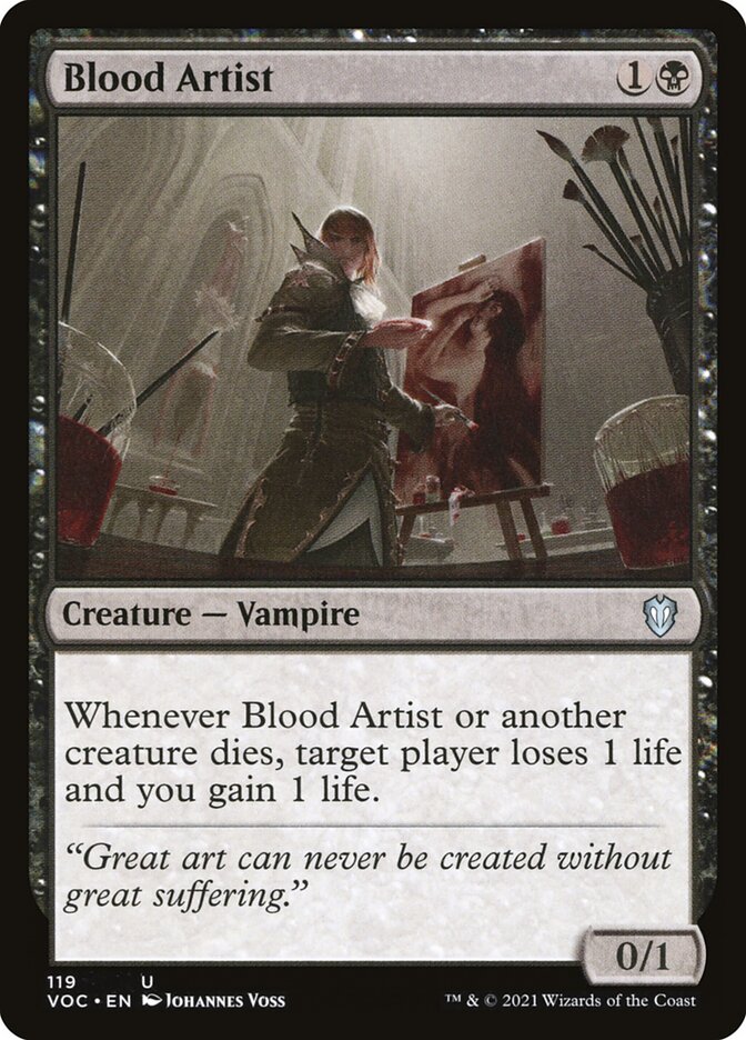 Blood Artist: Crimson Vow Commander