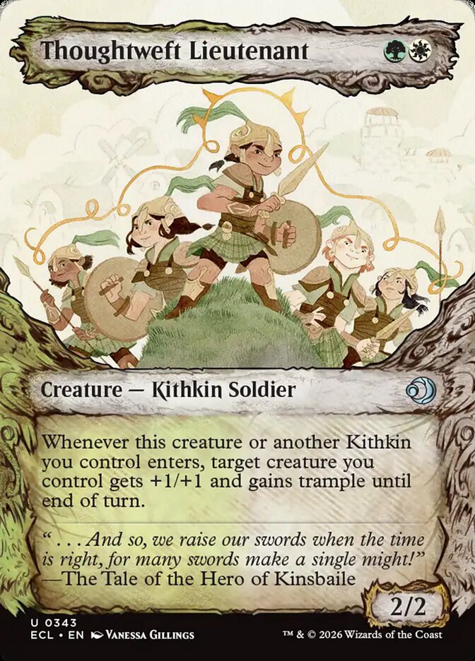 Thoughtweft Lieutenant: Lorwyn Eclipsed