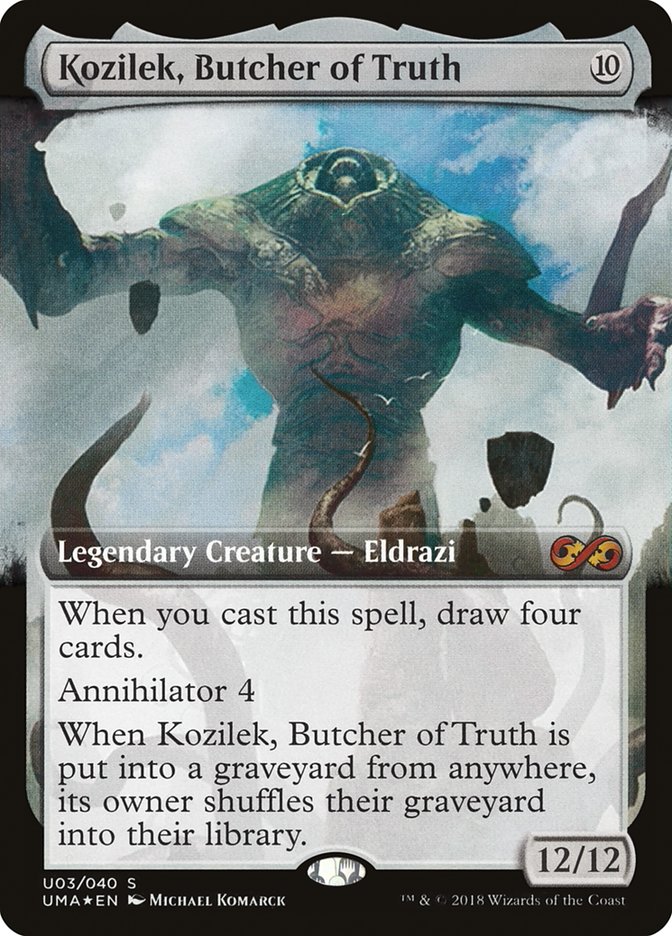 Kozilek, Butcher of Truth - (Foil): Ultimate Box Topper