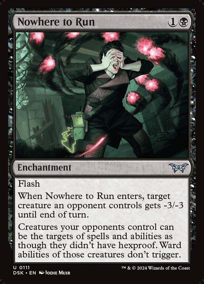 Nowhere to Run - (Foil): Duskmourn: House of Horror