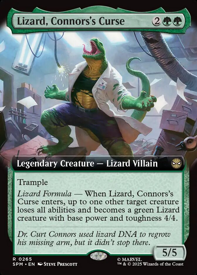 Lizard, Connors's Curse - (Foil): Marvel's Spider-Man