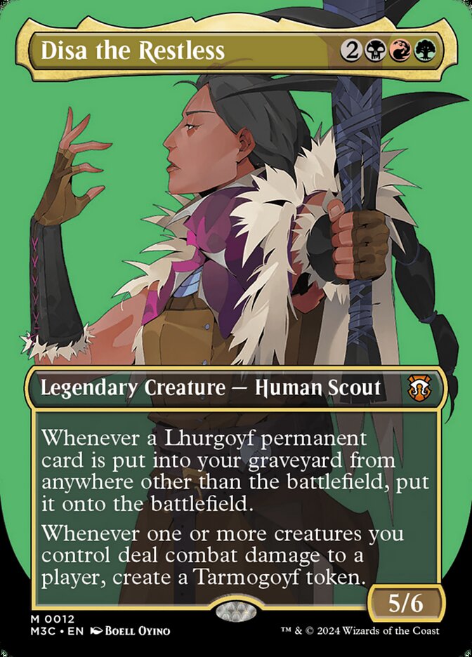 Disa the Restless (Borderless): Modern Horizons 3 Commander