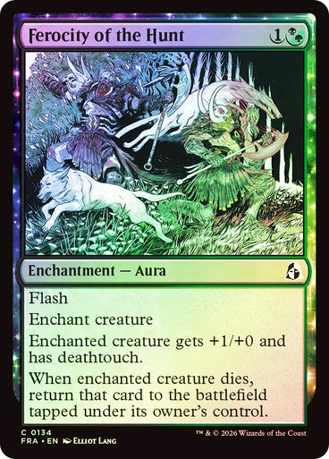 Ferocity of the Hunt - (Foil): Reality Fracture