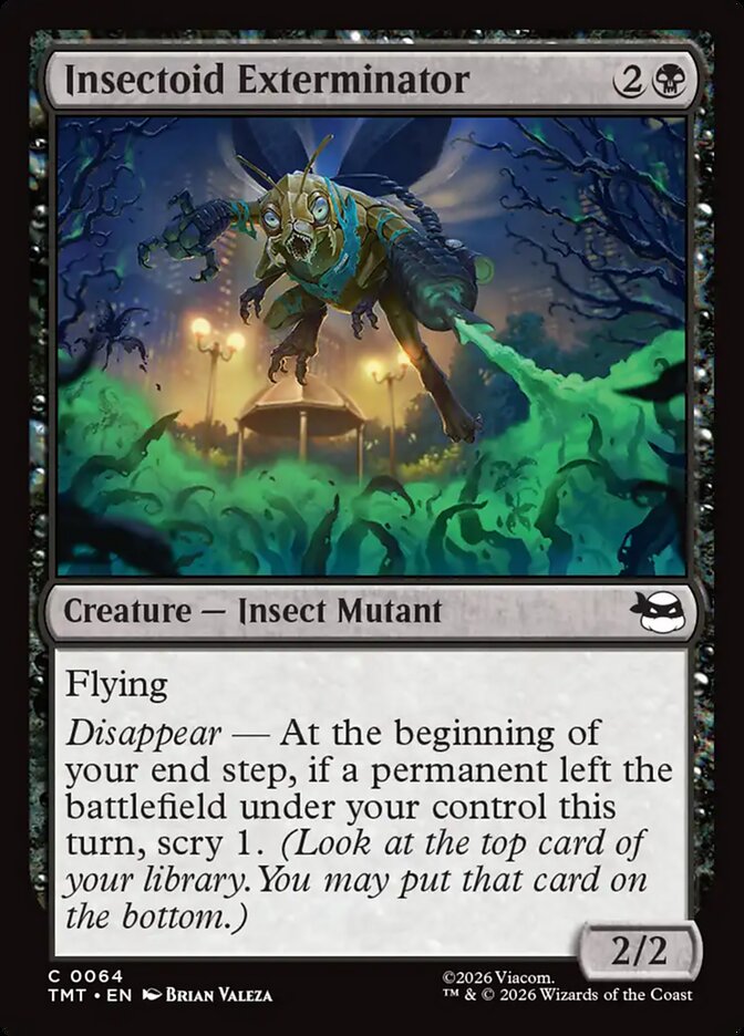 Insectoid Exterminator: Teenage Mutant Ninja Turtles