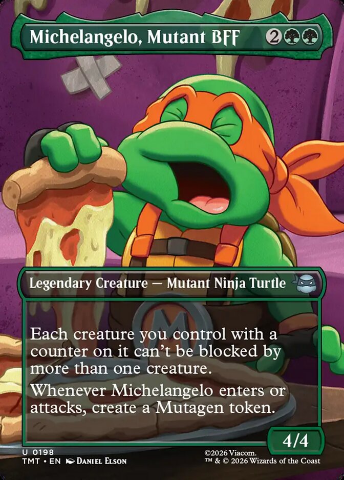 Michelangelo, Mutant BFF: Teenage Mutant Ninja Turtles