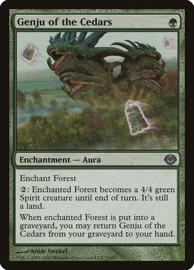 Genju of the Cedars: Duel Decks: Garruk vs. Liliana