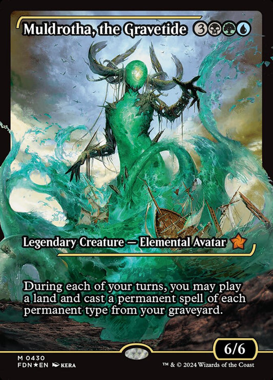 Muldrotha, the Gravetide (Showcase) - (Foil): Foundations