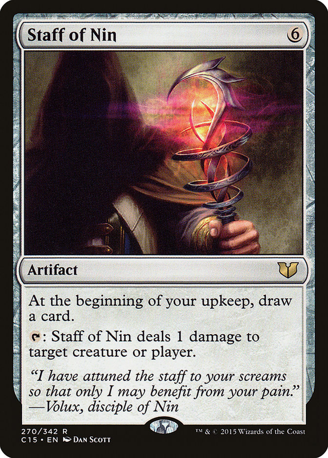 Staff of Nin: Commander 2015