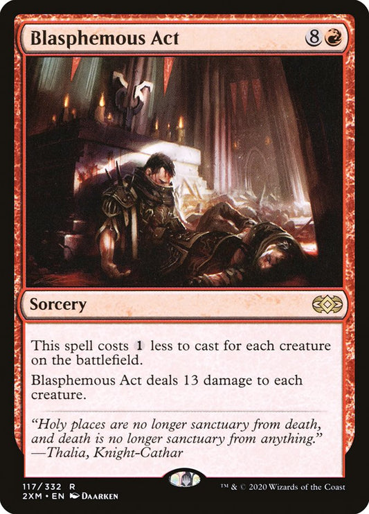 Blasphemous Act - (Foil): Double Masters