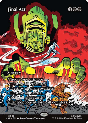 Final Act (Borderless) (#066): Marvel Universe