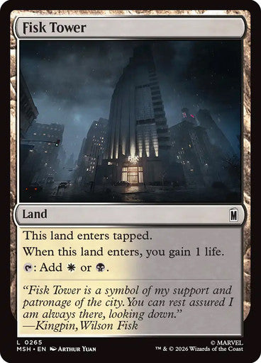 Fisk Tower: Marvel Super Heroes