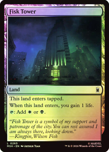 Fisk Tower - (Foil): Marvel Super Heroes