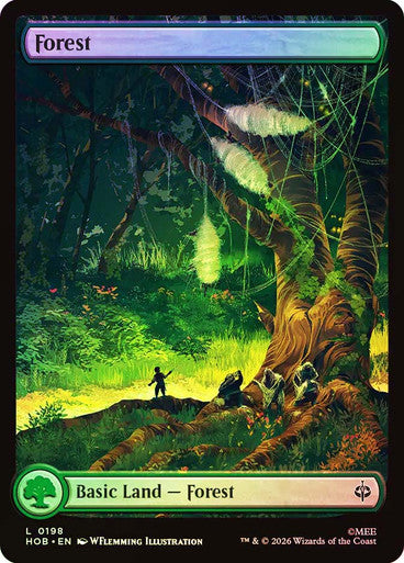 Forest (Full Art) (#198) - (Foil): The Hobbit