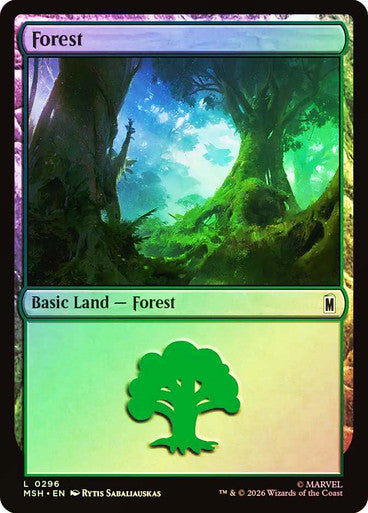 Forest - (Foil): Marvel Super Heroes