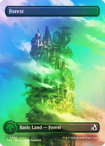 Forest (Borderless) (#394) - (Foil): Reality Fracture