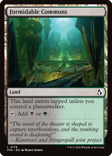 Formidable Commons: Reality Fracture