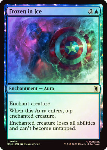 Frozen in Ice - (Foil): Marvel Super Heroes