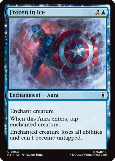Frozen in Ice: Marvel Super Heroes