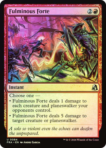 Fulminous Forte - (Foil): Reality Fracture