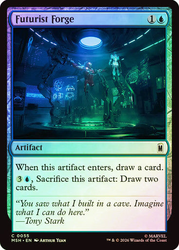 Futurist Forge - (Foil): Marvel Super Heroes