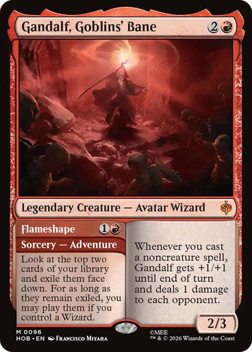 Gandalf, Goblins' Bane // Flameshape: The Hobbit