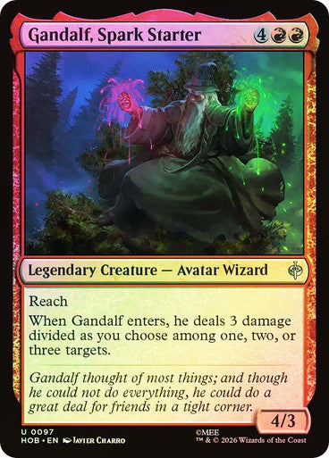 Gandalf, Spark Starter - (Foil): The Hobbit