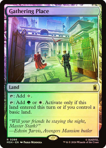 Gathering Place - (Foil): Marvel Super Heroes