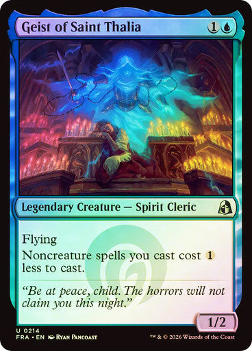 Geist of Saint Thalia - (Foil): Reality Fracture