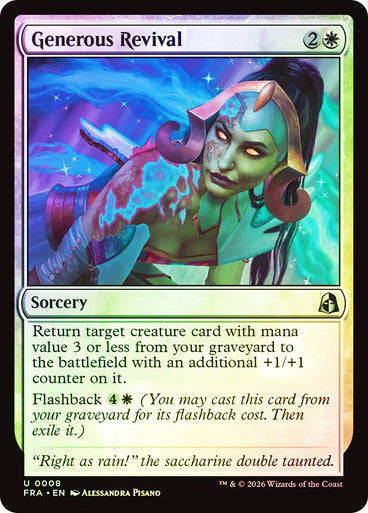 Generous Revival - (Foil): Reality Fracture